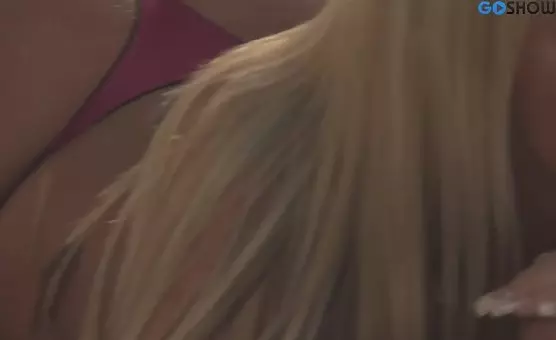 Blonde in Stiletto Domination