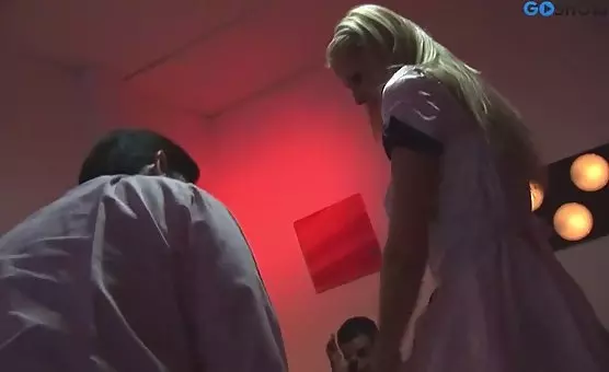 Two Cocks Stuffed Down Hairy Cunt