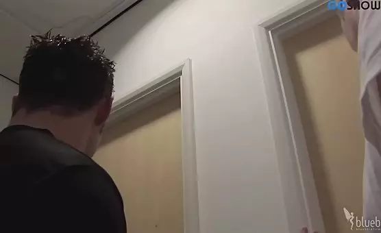 Two Couples Fling It in the Crapper Toilet Fucking Galore