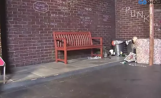 He Fucks the Blonde Benchside